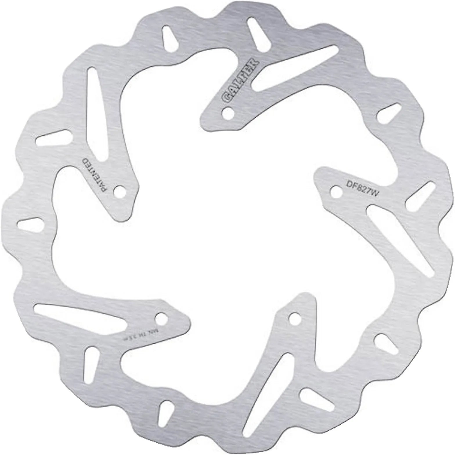 Rear Fixed Wave Brake Disc - Galfer Compatible With Aprilia Sxv 450 (2006)
