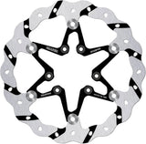 Front Floating Grooved Wave Brake Disc - Galfer Compatible With Tm En 300 (2015)