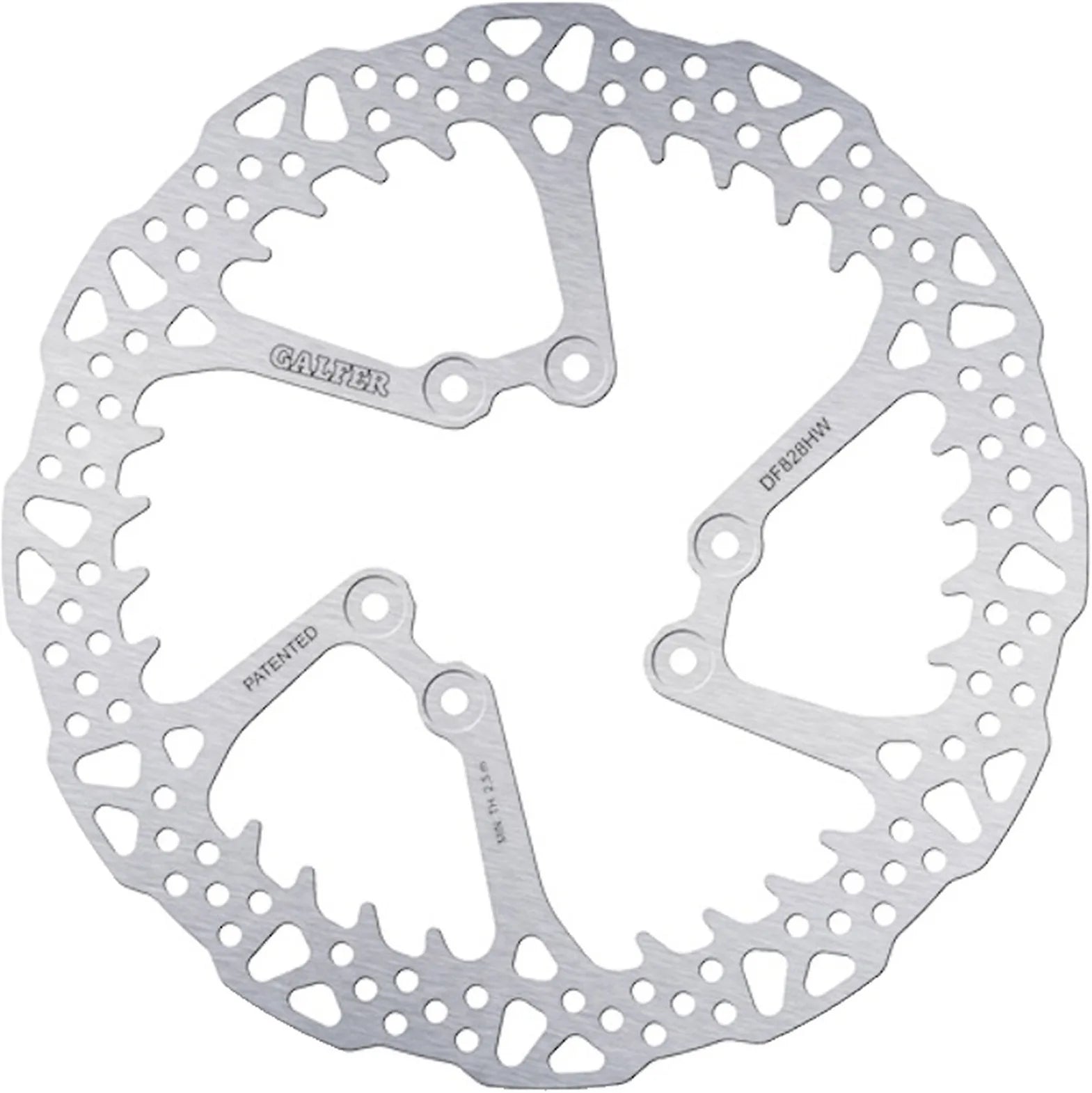 Front Fixed Shark Brake Disc - Galfer Compatible With Tm Mx 125 (2015)