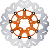 Front Floating Wave Brake Disc - Galfer Compatible With Harley-Davidson Xl 1200 C Anv Custom (2013)