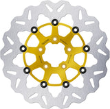Front Floating Wave Brake Disc - Galfer Compatible With Harley-Davidson Fxdf Fat Bob Cast Wheel 1690 (2012)