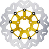 Front Floating Wave Brake Disc - Galfer Compatible With Harley-Davidson Fxdf Dyna Wide Glide 1690 (2012)