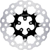 Front Floating Cubic Brake Disc - Galfer Compatible With Harley-Davidson Flfb Fat Boy 104 1745 (2018)