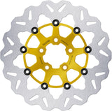 Rear Floating Wave Brake Disc - Galfer Compatible With Harley-Davidson Fxdf Dyna Wide Glide 1690 (2012)