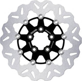 Rear Floating Wave Brake Disc - Galfer Compatible With Harley-Davidson Flhtp Electra Glide Std Police W / Agitator 1450 (2018)