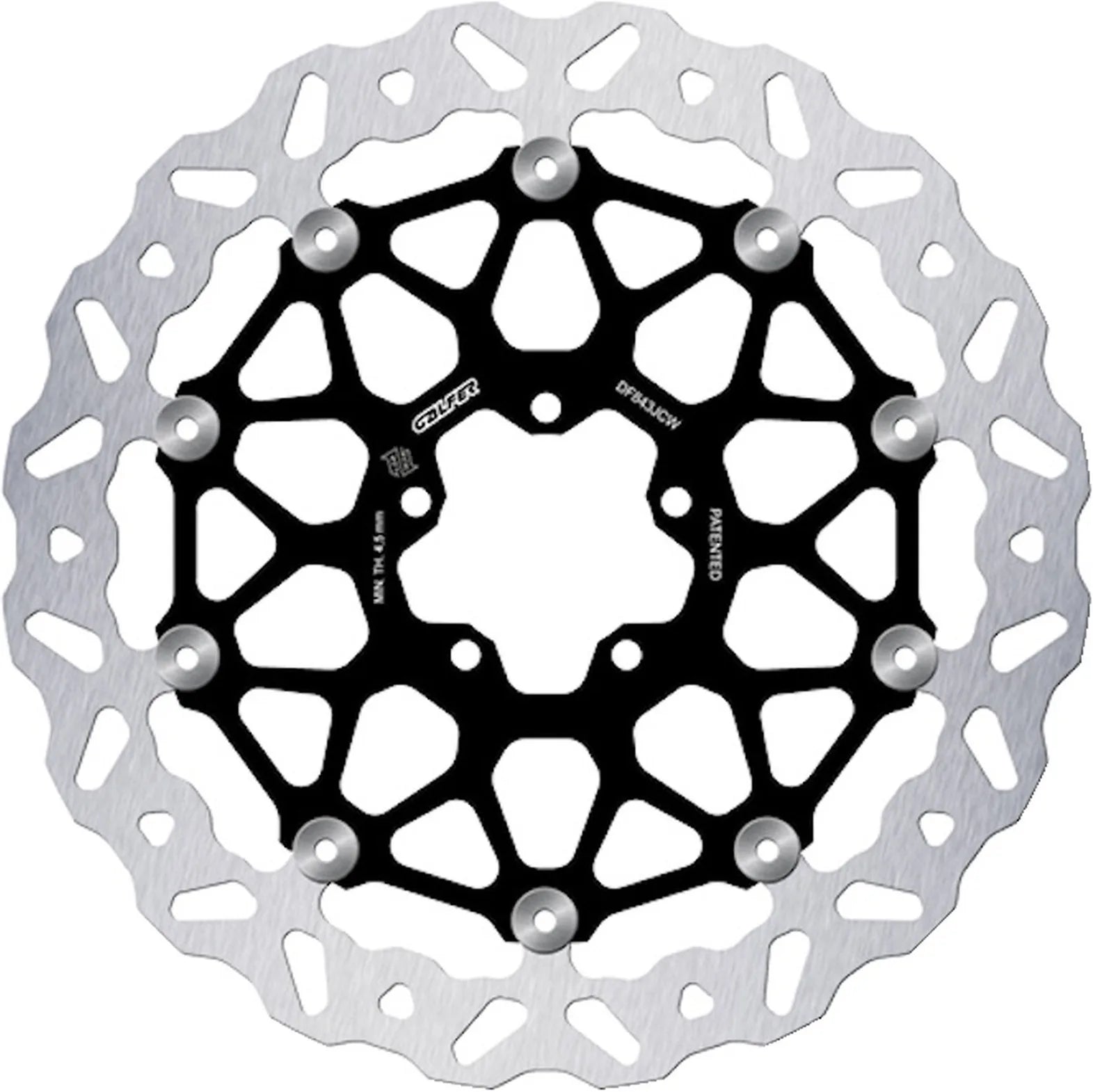Front Floatech Wave Brake Disc - Galfer Compatible With Cfmoto Nk 800 Sport (2023-2024)