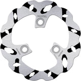 Rear Fixed Grooved Wave Brake Disc - Galfer Compatible With Peugeot Speedfight Lc 50 (1997)