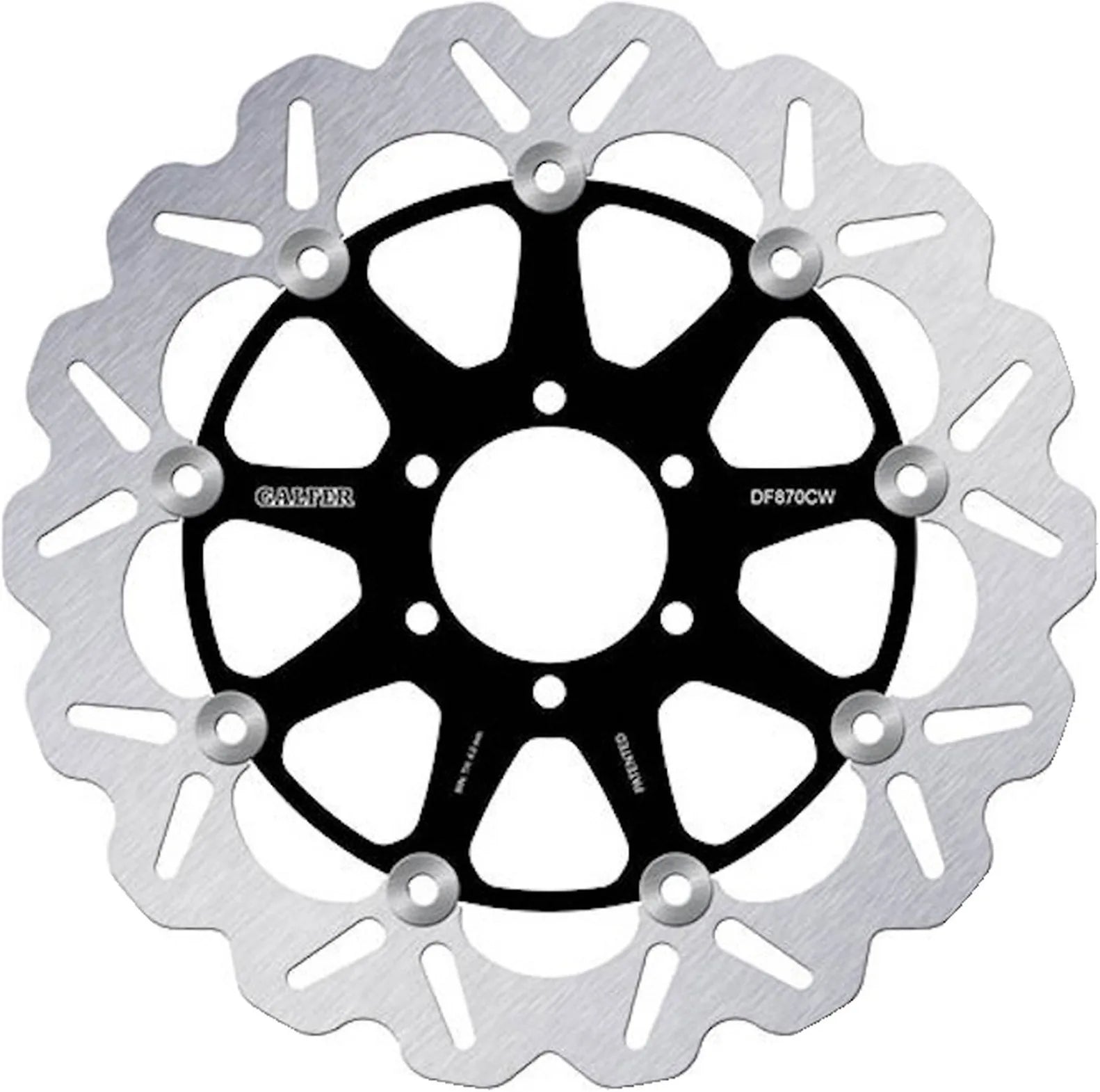 Front Floating Wave Brake Disc - Galfer Compatible With Ducati Monster 800 S2R (2005)