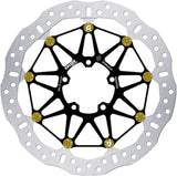 Front Floatech Racing Wave Brake Disc - Galfer Compatible With Ducati 848 Evo Corse Se (2012)