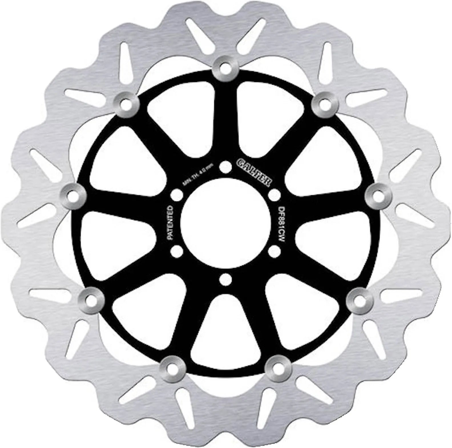 Front Floating Wave Brake Disc - Galfer Compatible With Benelli Trek Amazonas 1130 (2007)