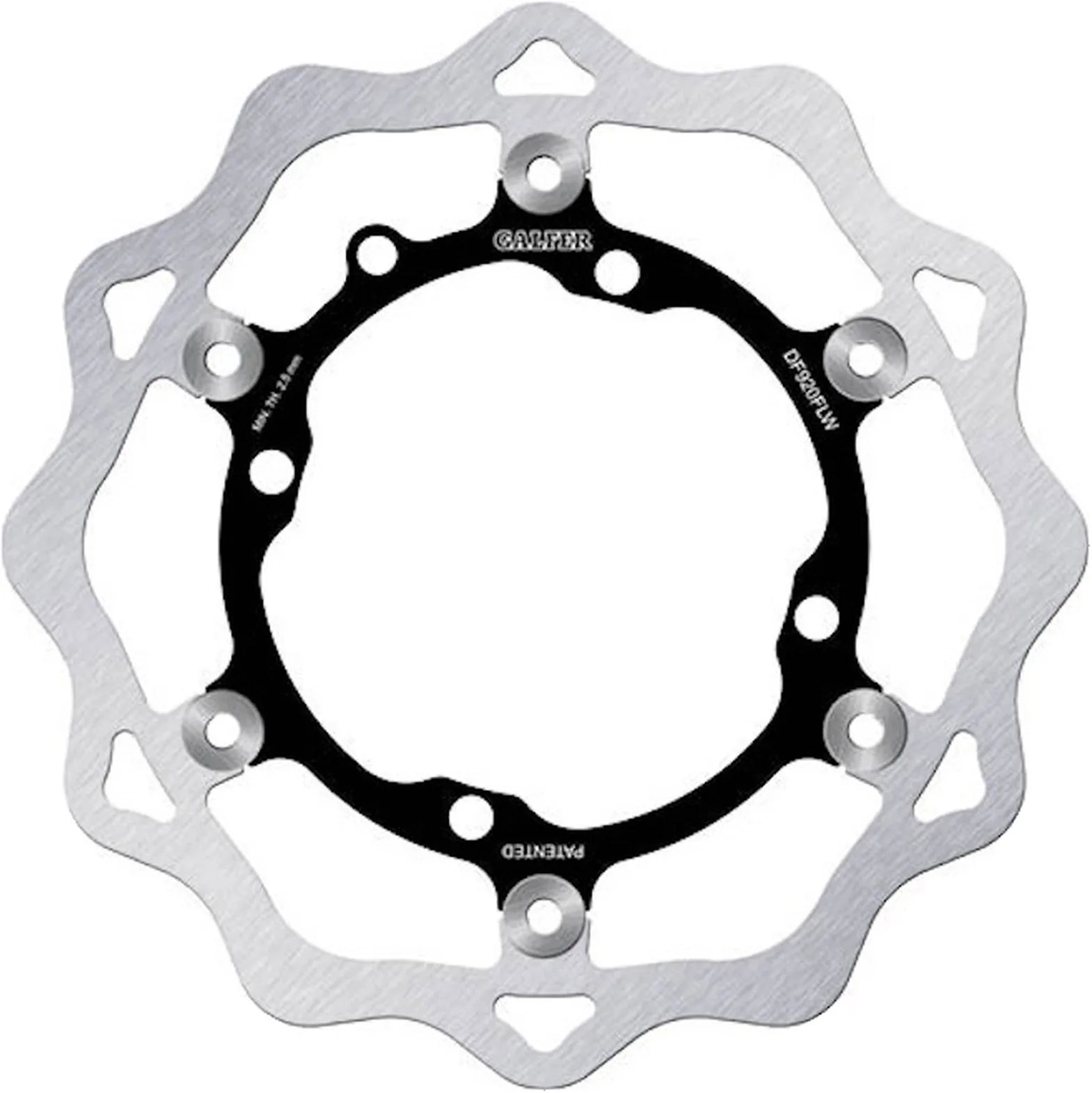 Front Floating Wave Brake Disc - Galfer Compatible With Sherco 450 Sef-R Fork Wp (2015)