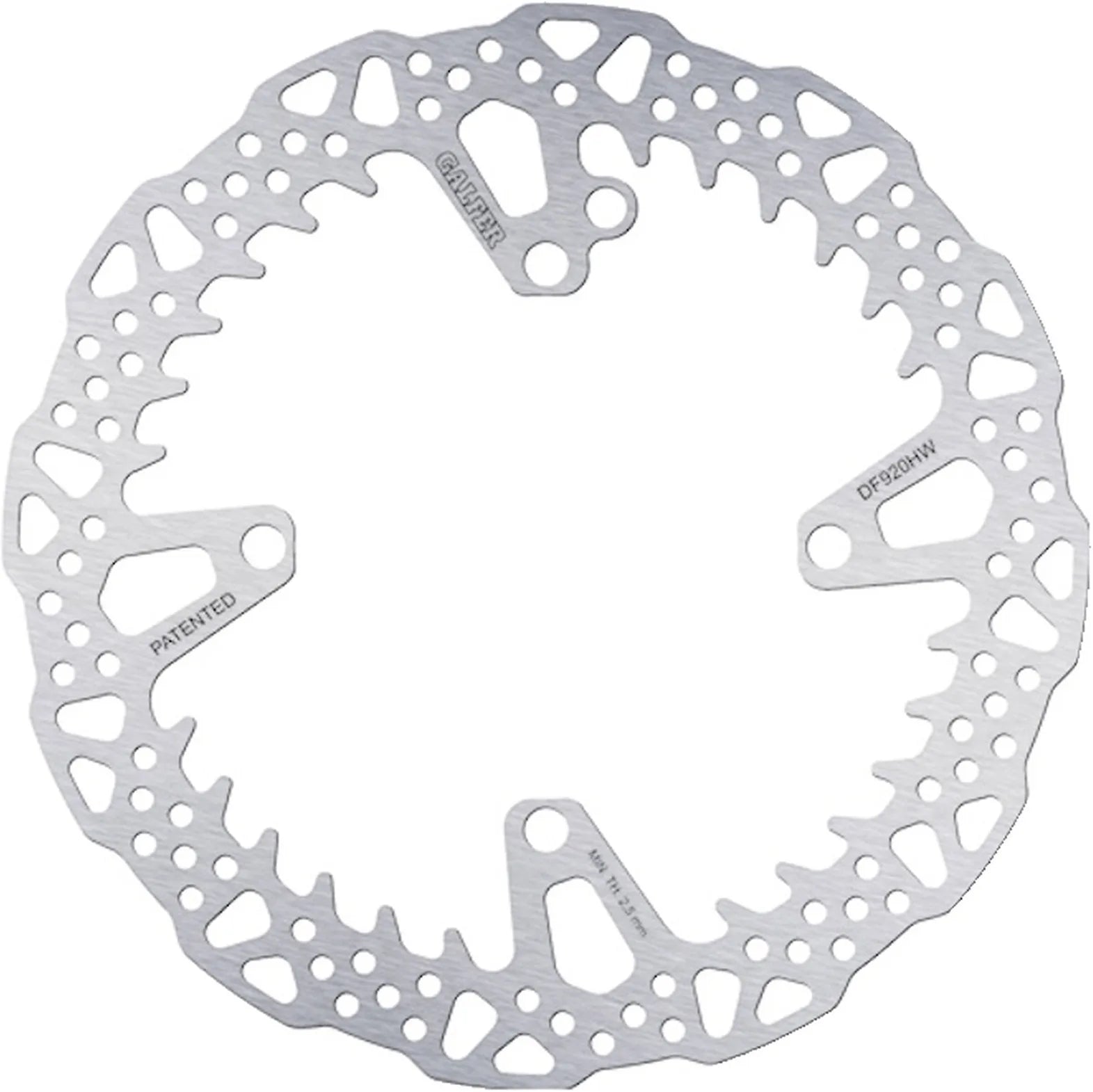 Front Fixed Shark Brake Disc - Galfer Compatible With Sherco 300 Se Fork Wp (2014)