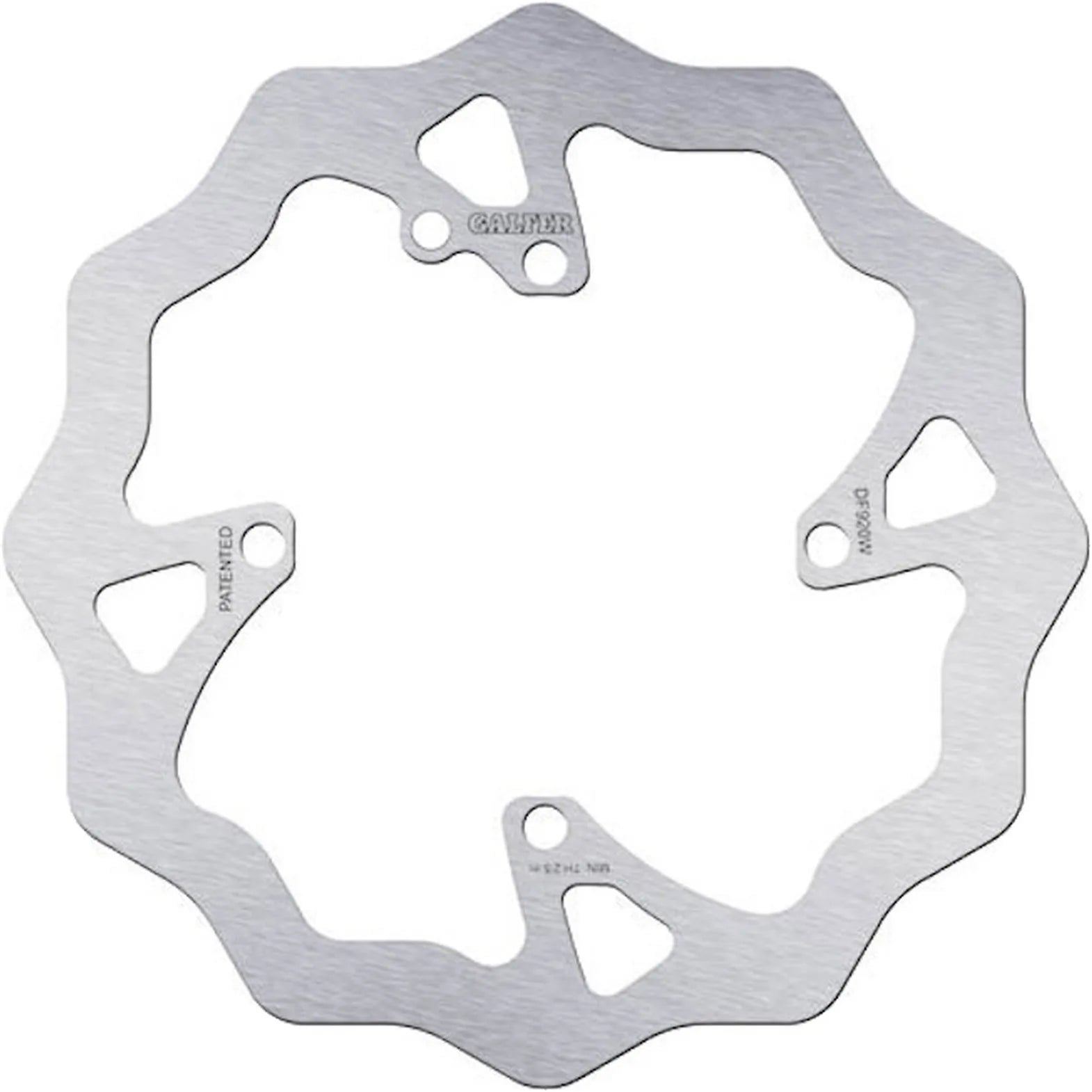 Front Fixed Wave Brake Disc - Galfer Compatible With Sherco 450 Sef Fork Wp (2015)