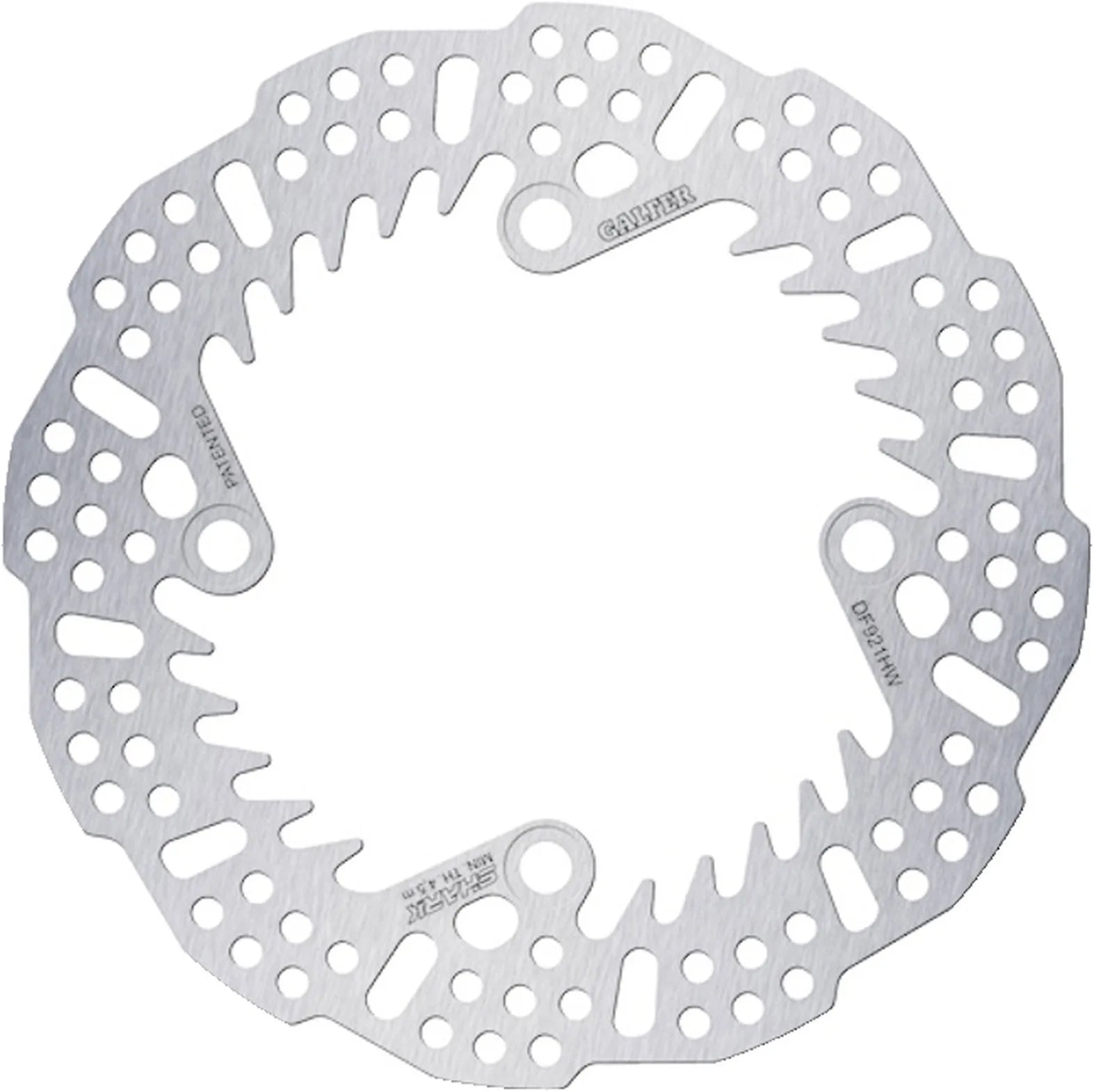 Rear Fixed Shark Brake Disc - Galfer Compatible With Sherco 250 Sef Fork Wp (2014)