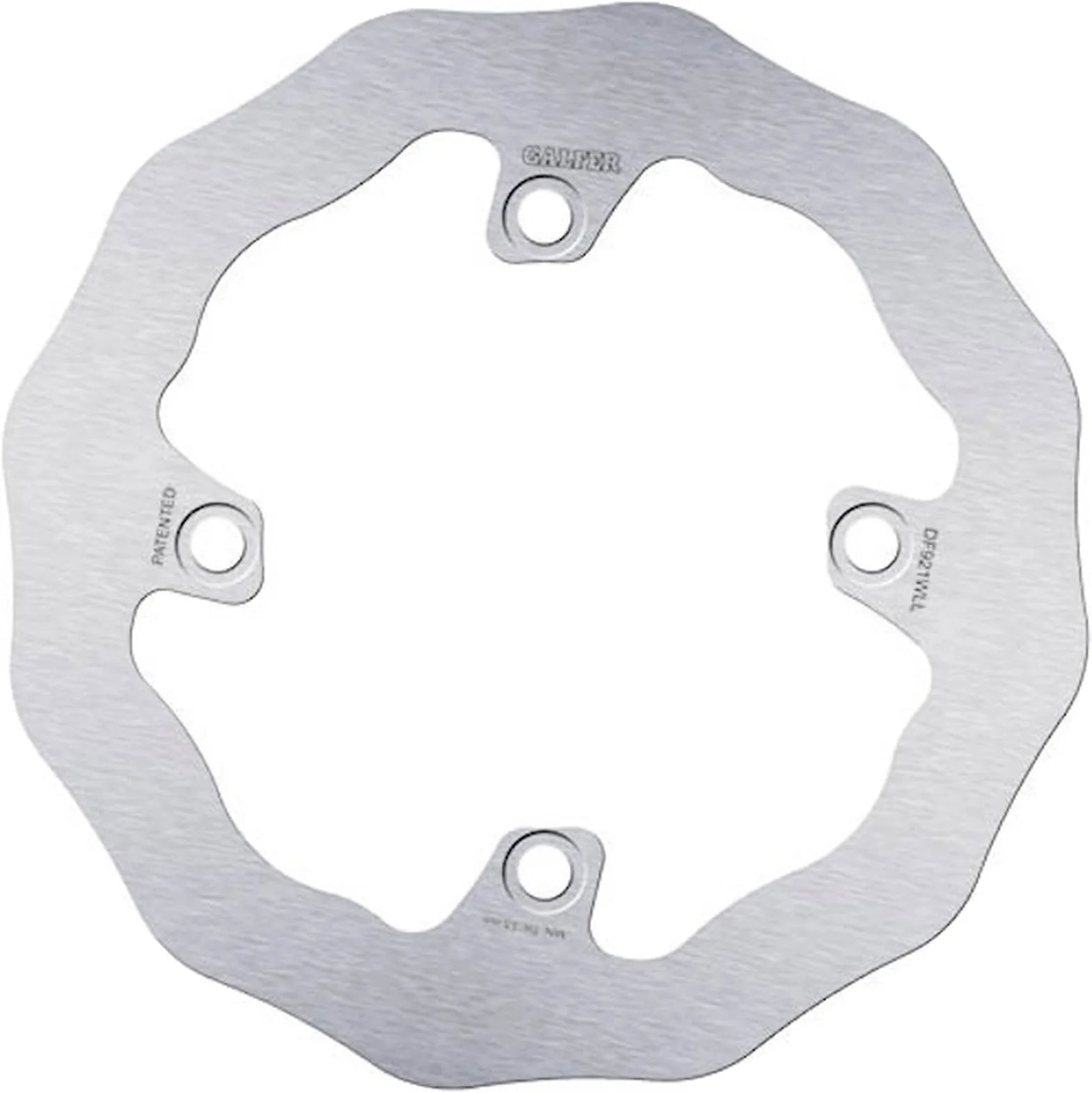 Rear Fixed Wave Brake Disc - Galfer Compatible With Sherco 300 Se Fork Sachs (2014)