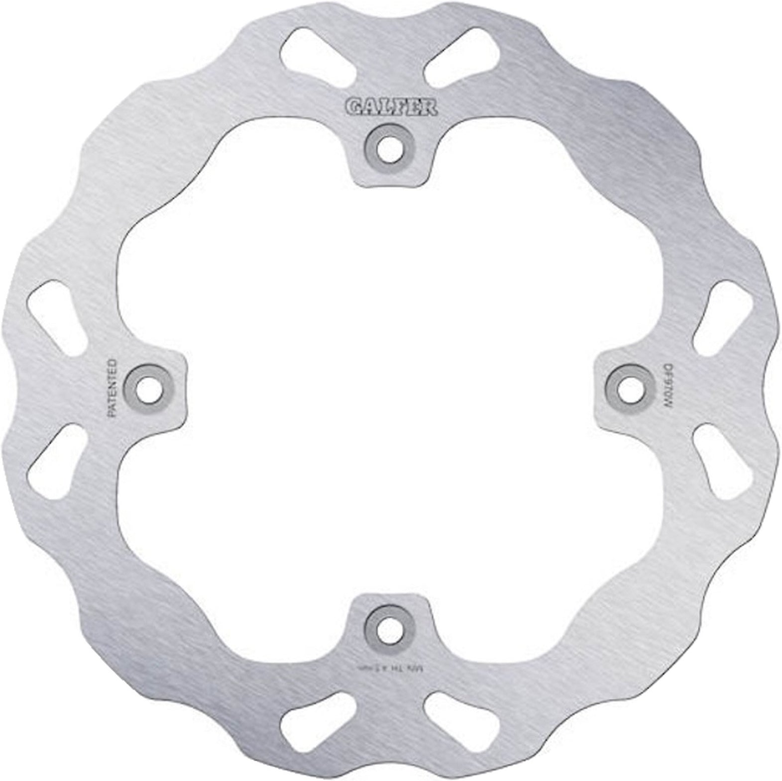 Front Right Wave Brake Disc - Galfer Compatible With Can Am Sidexside Maverick X3 1000 (2017)