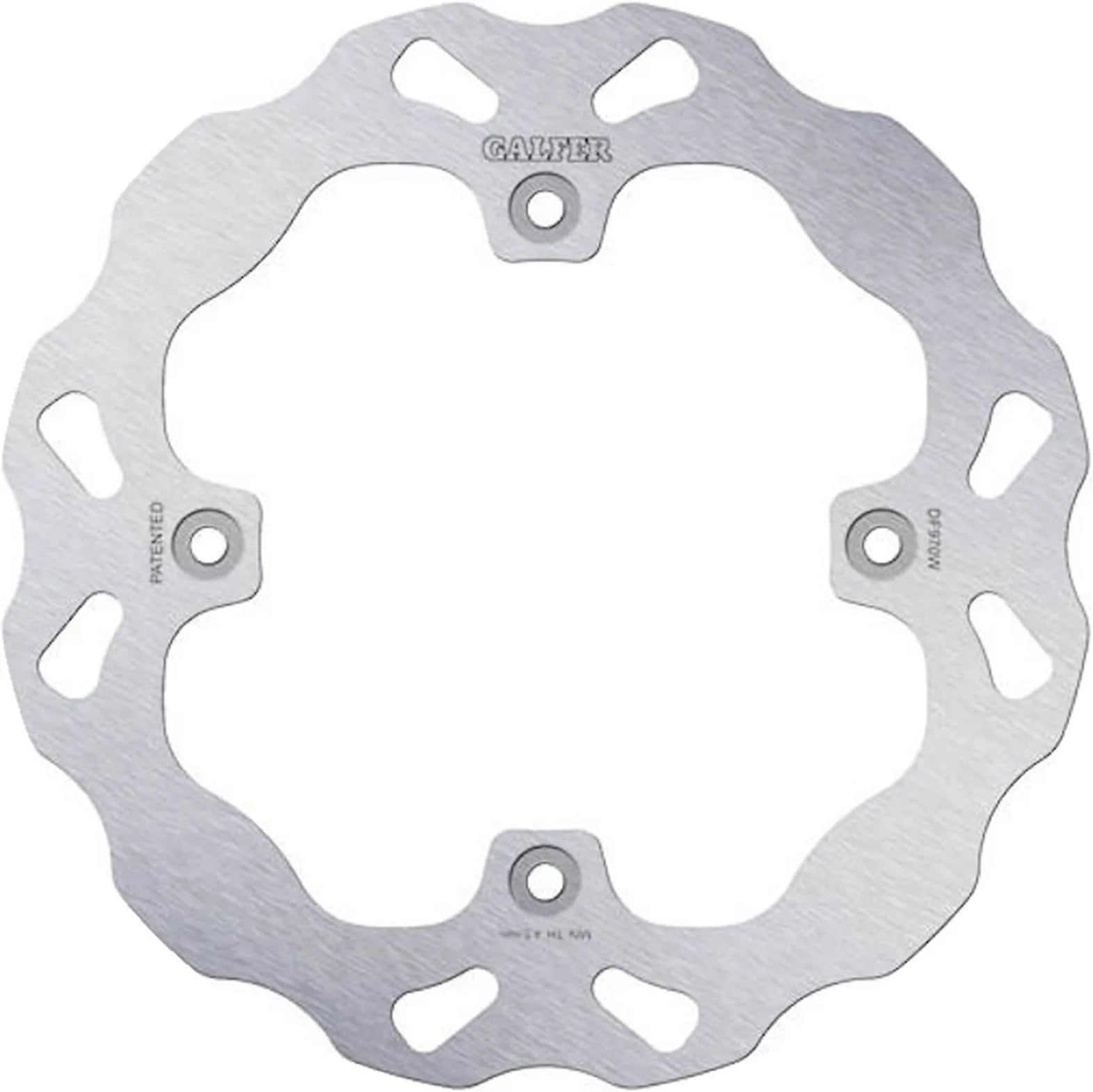 Front Left Wave Brake Disc - Galfer Compatible With Can Am Sidexside Maverick X3 1000 (2017)