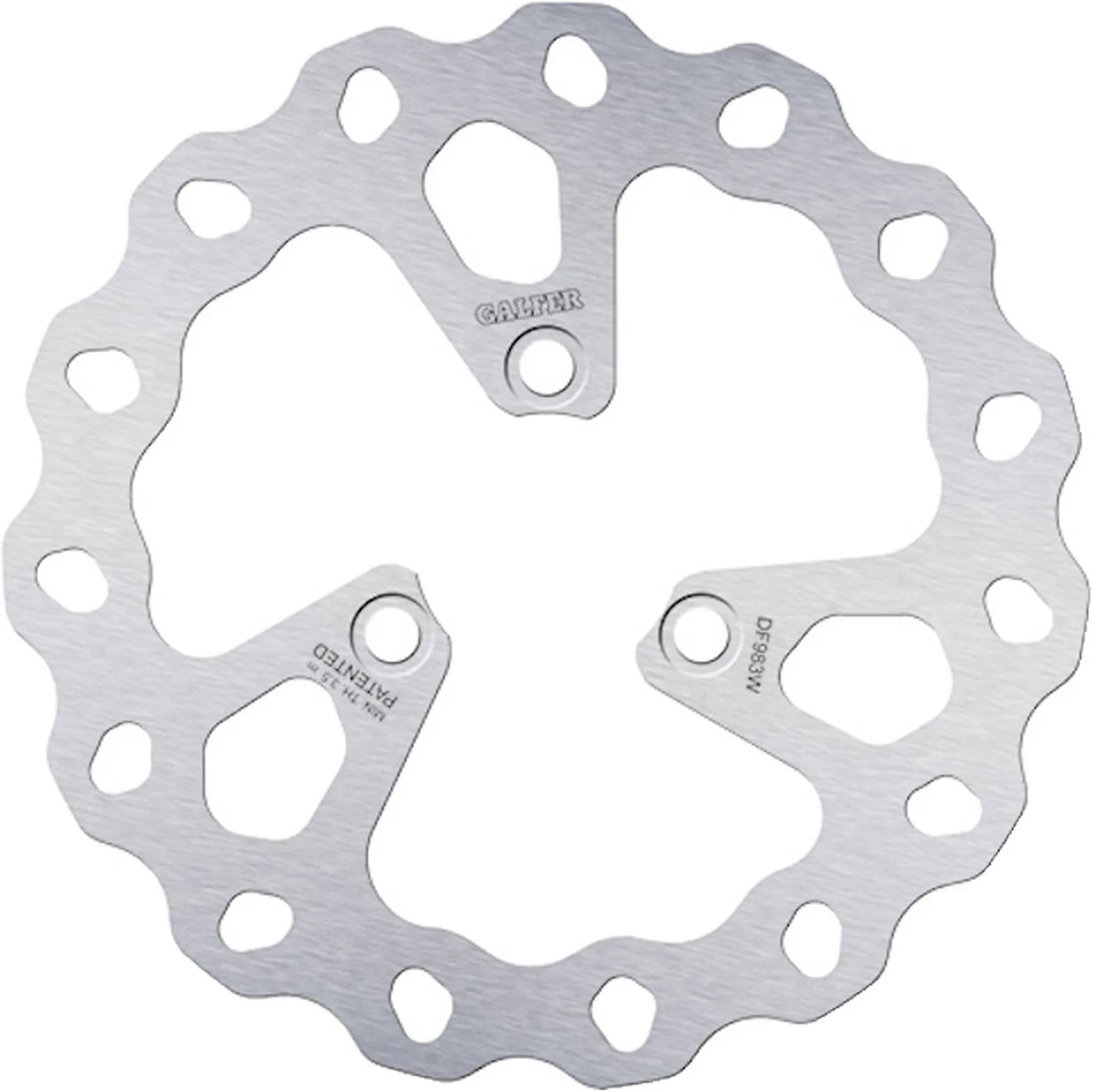 Front Fixed Pit Bike Wave Brake Disc - Galfer Compatible With Pgr Mini Motard 190 (2023)