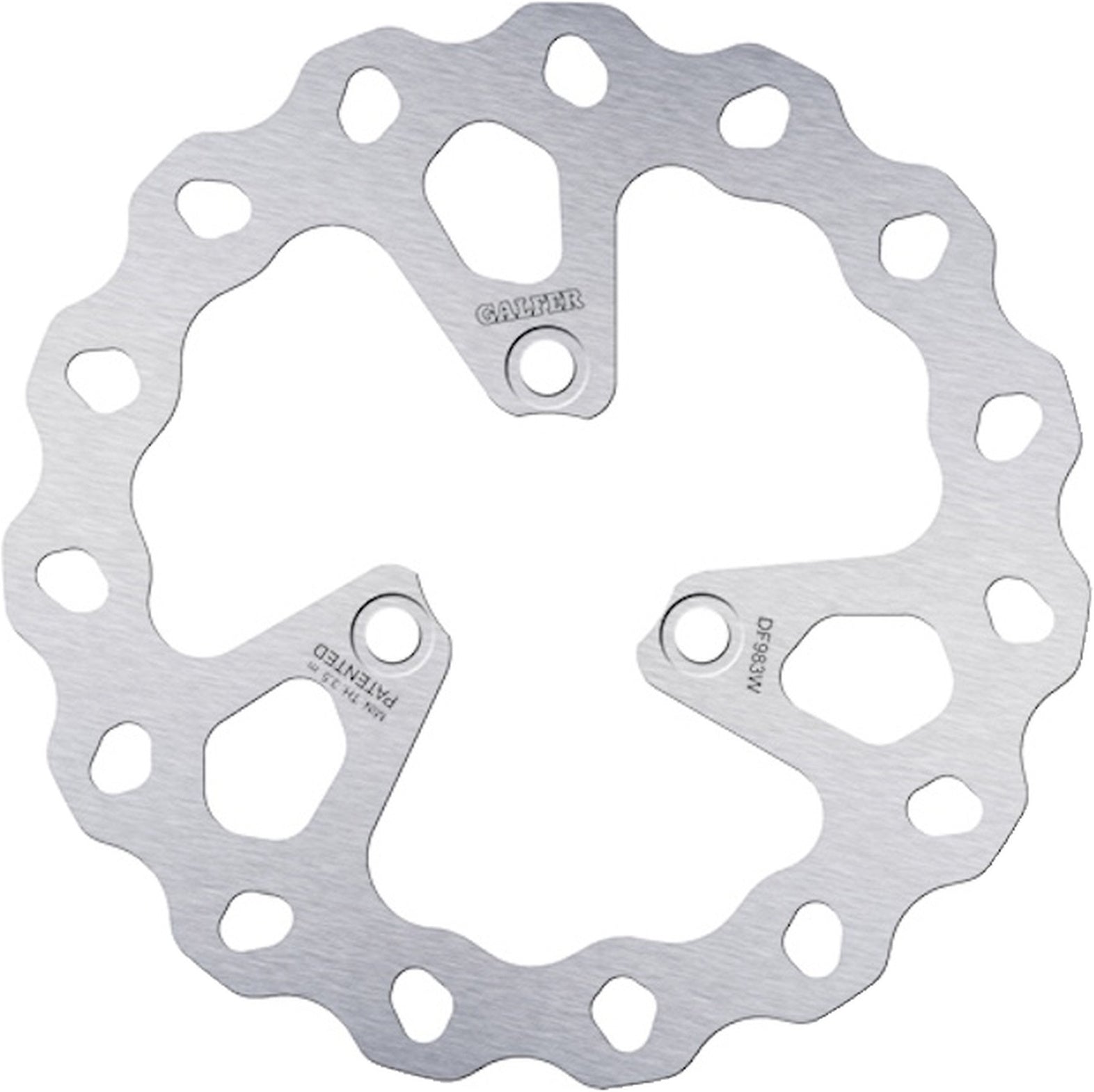 Front Fixed Pit Bike Wave Brake Disc - Galfer Compatible With Help Racing Hr 12 Gp 160 (2023)