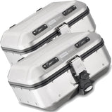 Monokey Trekker Dolomiti Aluminium Side Cases - 60 Lt Trekker Dolomiti Aluminium - Givi Compatible With Kawasaki Klr 650 - S (2023-2024)