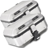 Monokey Trekker Dolomiti Aluminium Side Cases - 60 Lt Trekker Dolomiti Aluminium - Givi Compatible With Triumph Tiger 1200 Gt - Pro (2022-2024)