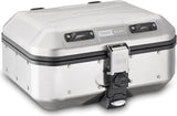 Monokey Trekker Dolomiti Aluminium Top Case - 30 Lt Trekker Dolomiti Aluminium - Givi Compatible With Yamaha Mt-09 (2017-2020)