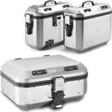 Trekker Dolomiti Aluminium Top Case + Side Cases - 102 Lt Trekker Dolomiti Aluminium - Givi Compatible With Kawasaki Versys 650 (2015-2021)