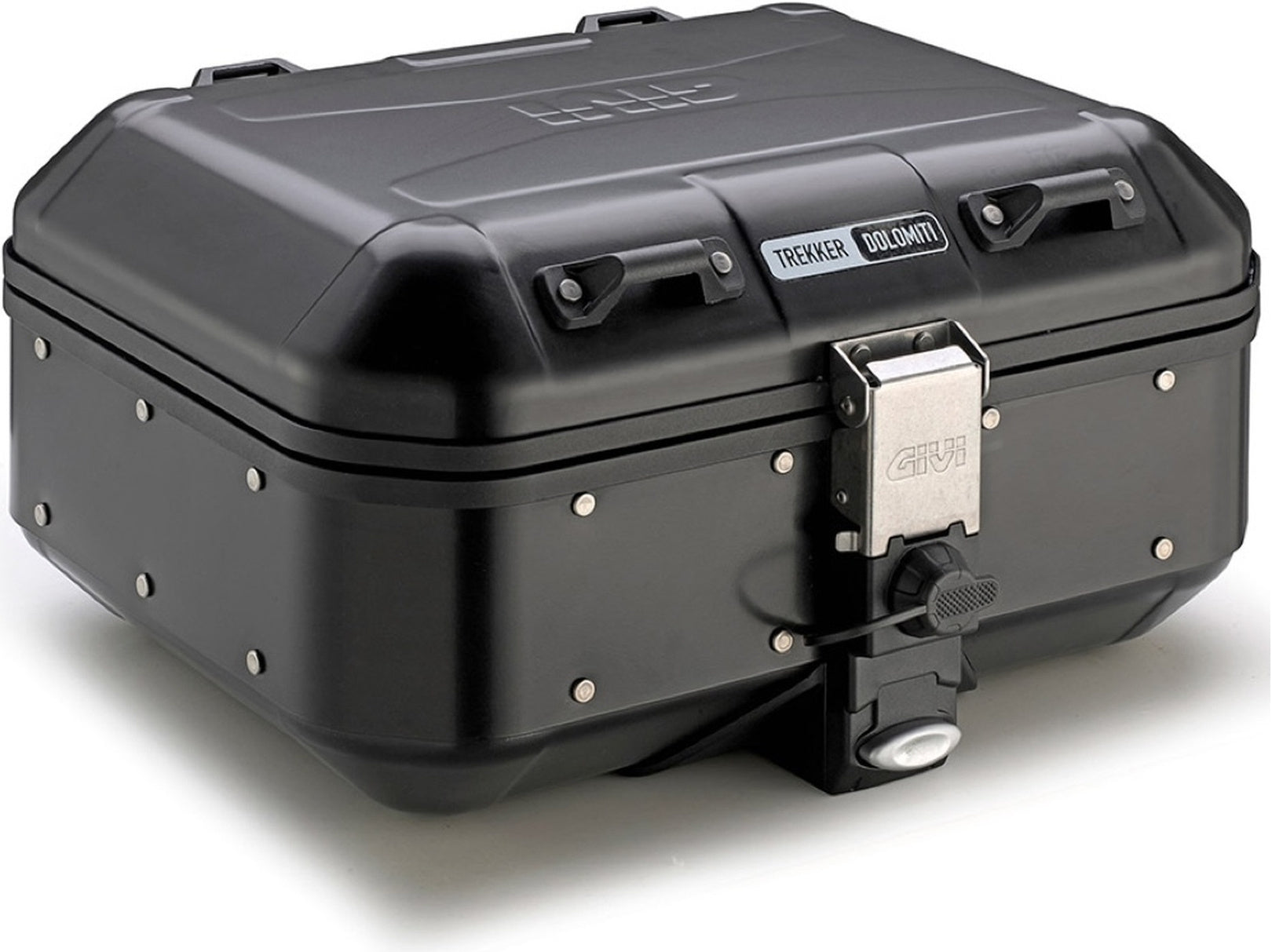 Monokey Trekker Dolomiti Black Aluminium Top Case - 30 Lt Trekker Dolomiti Aluminium - Givi Compatible With Niu Nqix 150 - 300 (2025)