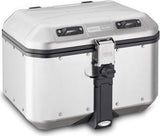 Monokey Trekker Dolomiti Aluminium Top Case - 46 Lt Trekker Dolomiti Aluminium - Givi Compatible With Suzuki Gsf 1200 Bandit - S (2000-2005)