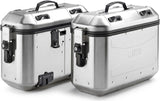 Monokey Trekker Dolomiti Aluminium Side Cases - 72 Lt Trekker Dolomiti Aluminium - Givi Compatible With Bmw R 1150 Gs (2000-2003)
