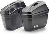 Monokey Black Side Cases - 44 Lt Technopolymer - Givi Compatible With Bmw F 800 Gs (2024)