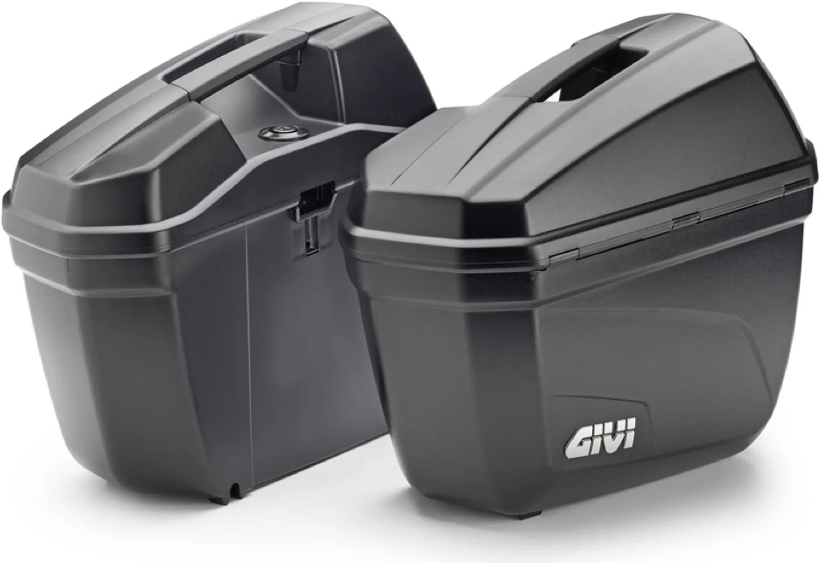 Monokey Black Side Cases - 44 Lt Technopolymer - Givi Compatible With Royal Enfield Super Meteor 650 (2023-2024)