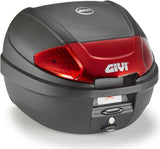 Monolock Black Top Case - 30 Lt Technopolymer - Givi Compatible With Ktm 890 Smt (2023-2024)