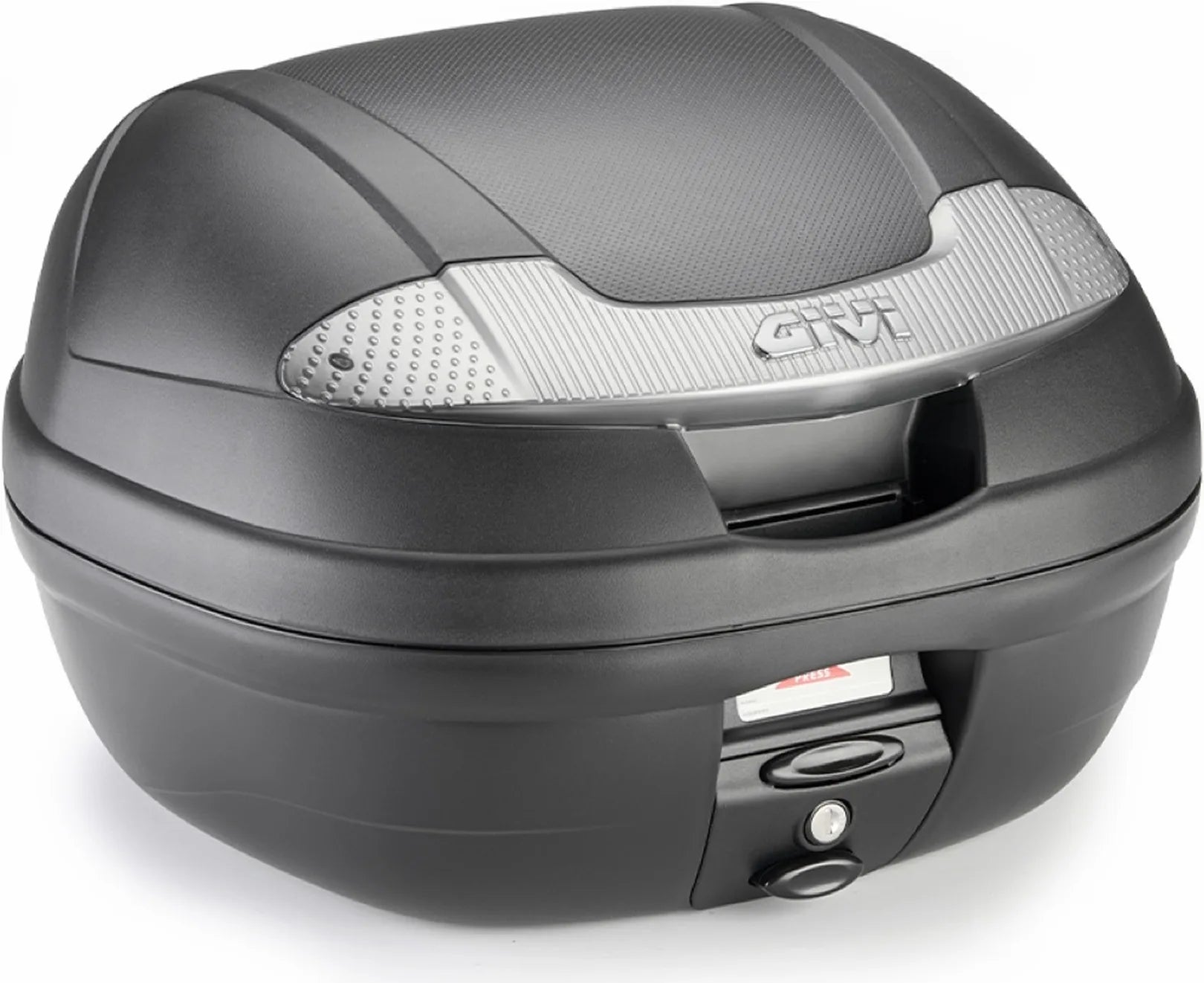 Monolock Vision Black Tech Top Case - 34 Lt Vision Technopolymer - Givi Compatible With Ktm 390 Adventure (2020-2024)