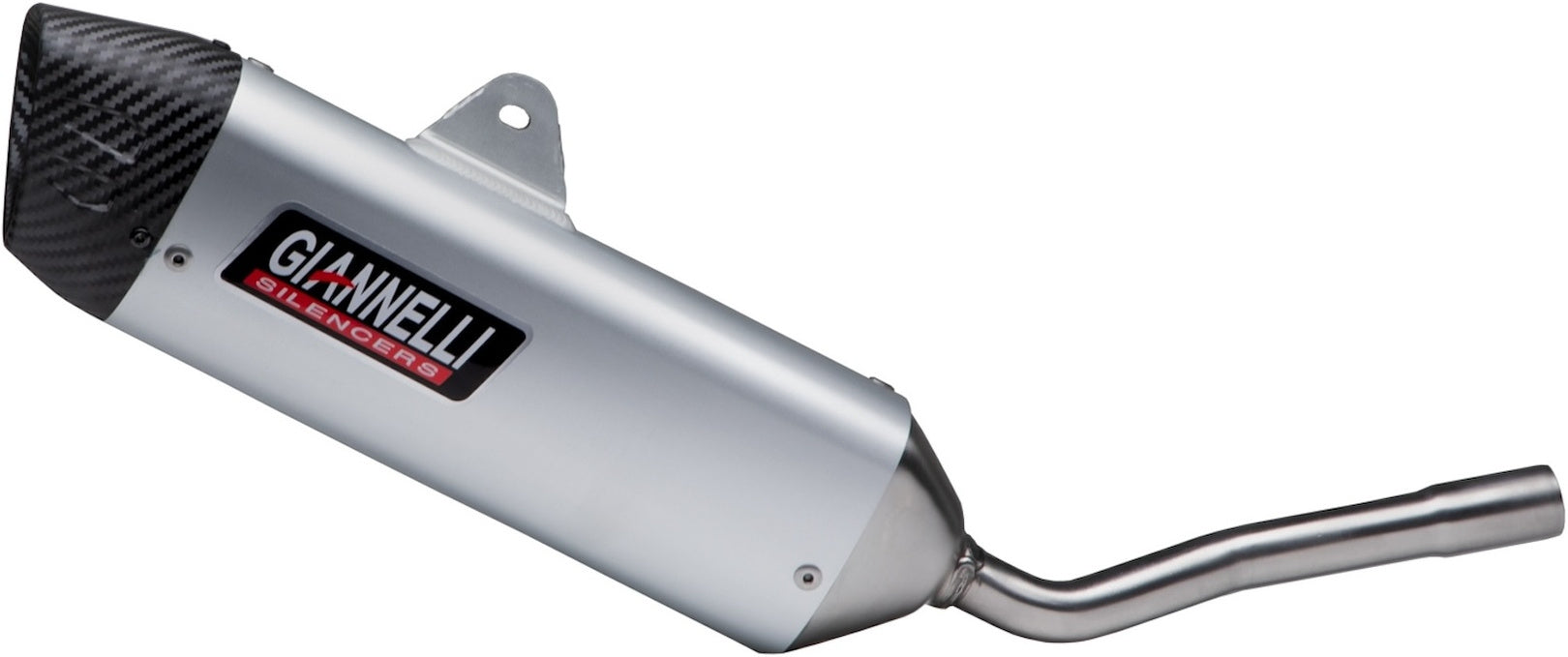 Exhaust Tip With Noise Certification Sonic Aluminium - Giannelli Compatible With Vent Moto Baja 50 (2021)