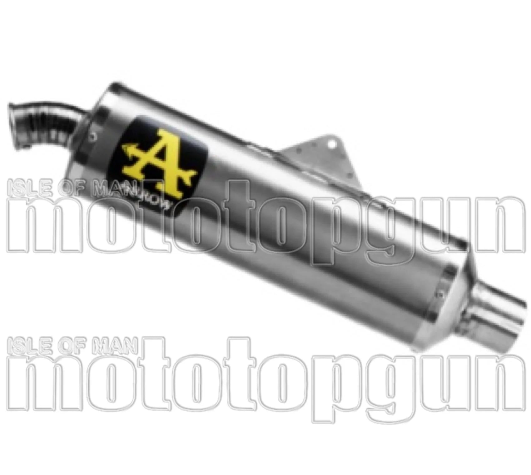 Exhaust Tip With Noise Certification Indy-Race Titanium Body And Titanium Cap - Arrow Special Parts Compatible With Kove 450 Rally (2023-2024)