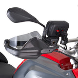 Plexiglass Extension For Original Hands Protector - Kappa Moto Compatible With Bmw F 800 Gs Adventure (2013-2018)