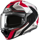 Flip-Up Motorcycle Helmet Hjc F100 Advanced Fiberglass Composite Mc1 Bios Size 08 M
