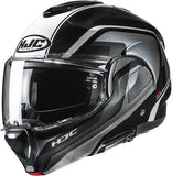 Flip-Up Motorcycle Helmet Hjc F100 Advanced Fiberglass Composite Mc21 Reff Size 10 Xl