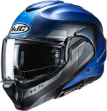 Flip-Up Motorcycle Helmet Hjc F100 Advanced Fiberglass Composite Mc2Sf Reff Size 08 M