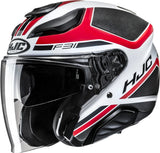 Urban Motorcycle Helmet Hjc F31 Advanced Fiberglass Mc1Sf Ceron Size 10 Xl