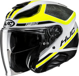 Urban Motorcycle Helmet Hjc F31 Advanced Fiberglass Mc3H Ceron Size 10 Xl