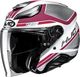 Urban Motorcycle Helmet Hjc F31 Advanced Fiberglass Mc8 Ceron Size 06 Xs