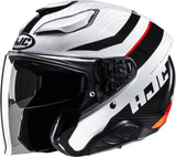 Urban Motorcycle Helmet Hjc F31 Advanced Fiberglass Mc1 Naby Size 11 Xxl