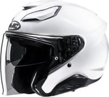 Urban Motorcycle Helmet Hjc F31 Advanced Fiberglass Pearl White Size 10 Xl