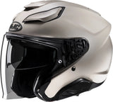Urban Motorcycle Helmet Hjc F31 Advanced Fiberglass Semi Flat Sand Size 09 L