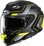 Full-Face Motorcycle Helmet Hjc F71 Advanced Fiberglass Mc3H Arcan Size 06 Xs