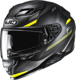Full-Face Motorcycle Helmet Hjc F71 Carbon Carbon Fiber Mc3Hsf Esira Size 09 L