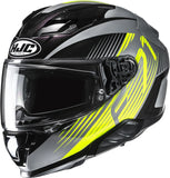 Full-Face Motorcycle Helmet Hjc F71 Advanced Fiberglass Mc3H Catos Size 11 Xxl