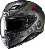 Full-Face Motorcycle Helmet Hjc F71 Advanced Fiberglass Mc1Sf Faco Size 06 Xs